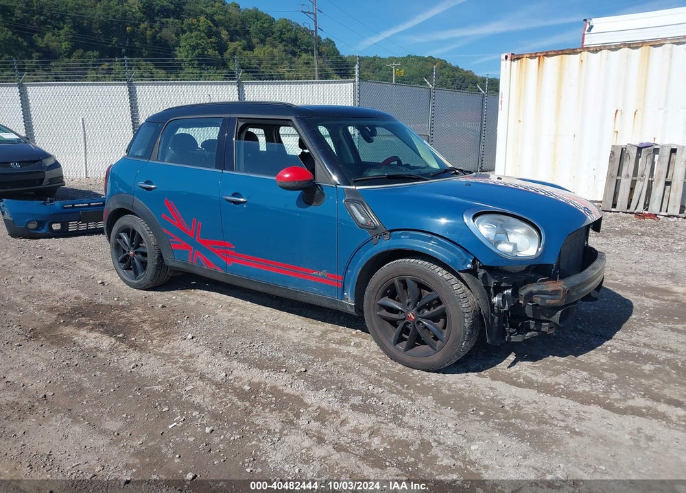 2012 MINI COOPER S COUNTRYMAN VIN: WMWZC5C5XCWL59891