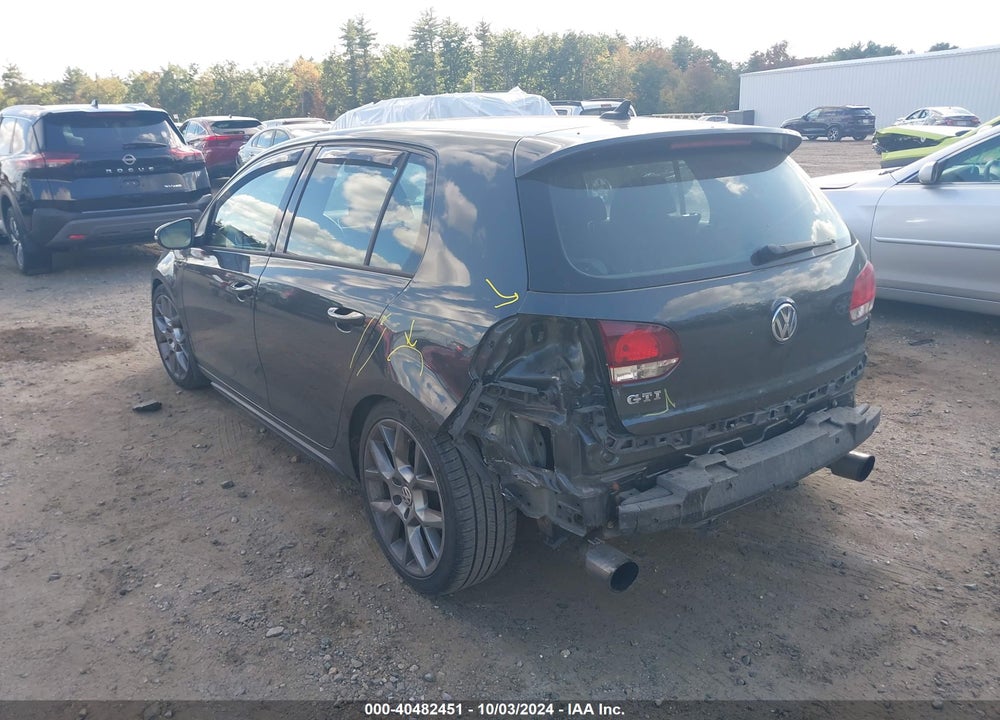 2014 VOLKSWAGEN GTI WOLFSBURG EDITION VIN: WVWHD7AJ2EW006426