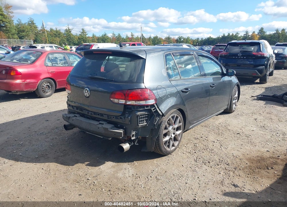 2014 VOLKSWAGEN GTI WOLFSBURG EDITION VIN: WVWHD7AJ2EW006426