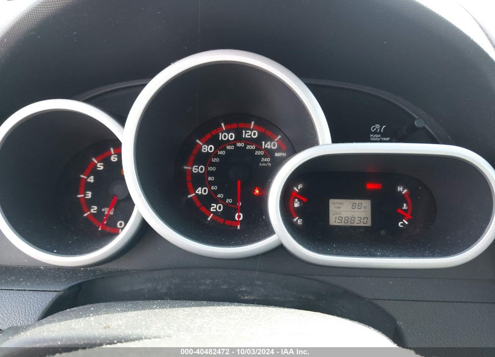 2009 TOYOTA MATRIX S VIN: 2T1KE40E29C013879