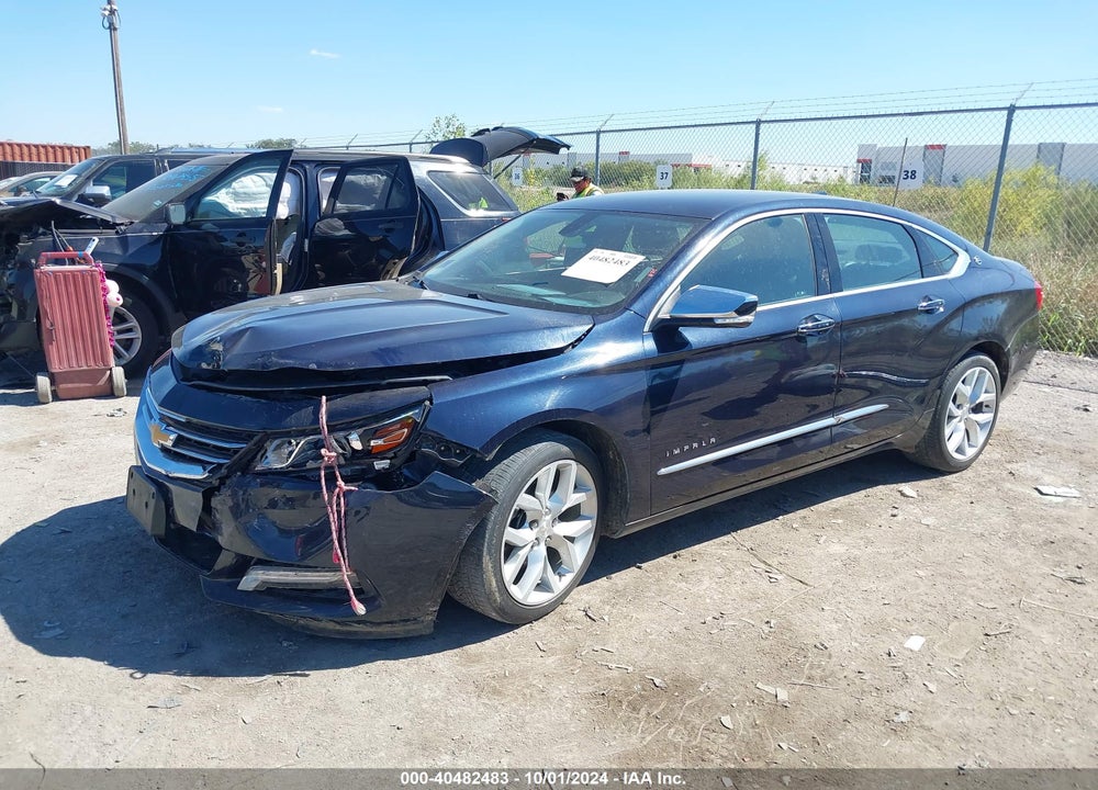 2018 CHEVROLET IMPALA 2LZ VIN: 2G1125S35J9128107