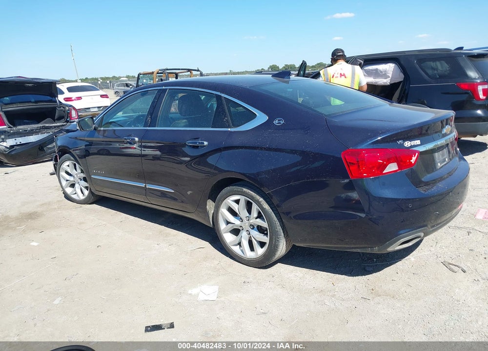 2018 CHEVROLET IMPALA 2LZ VIN: 2G1125S35J9128107