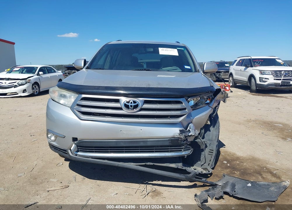 2012 TOYOTA HIGHLANDER BASE V6 VIN: 5TDZK3EH8CS054049