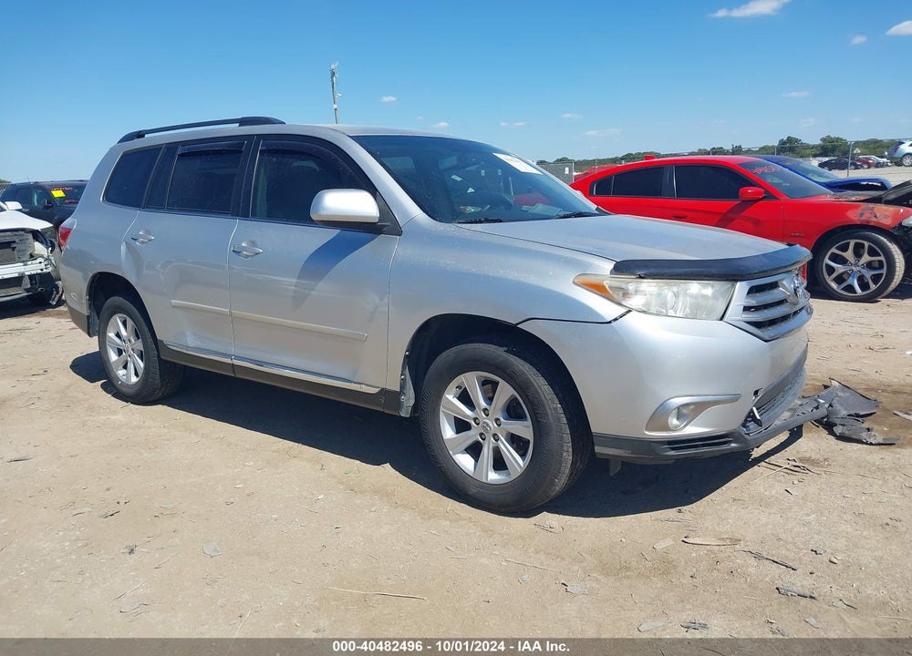 2012 TOYOTA HIGHLANDER BASE V6 VIN: 5TDZK3EH8CS054049