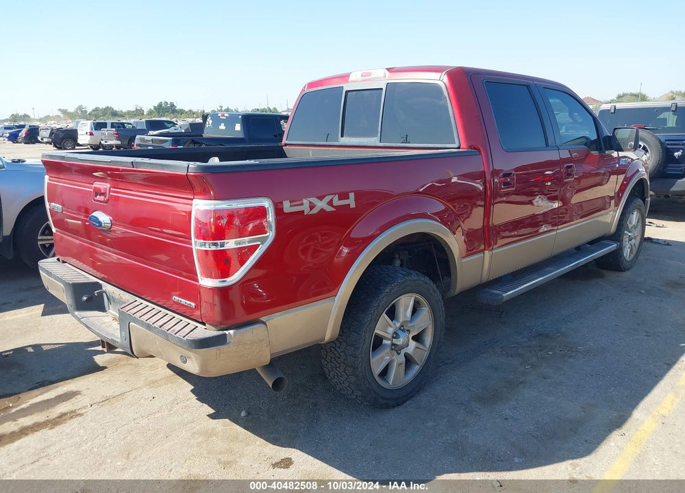 2013 FORD F-150 LARIAT VIN: 1FTFW1EF4DKD41293
