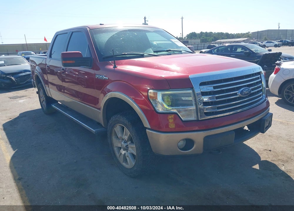 2013 FORD F-150 LARIAT VIN: 1FTFW1EF4DKD41293