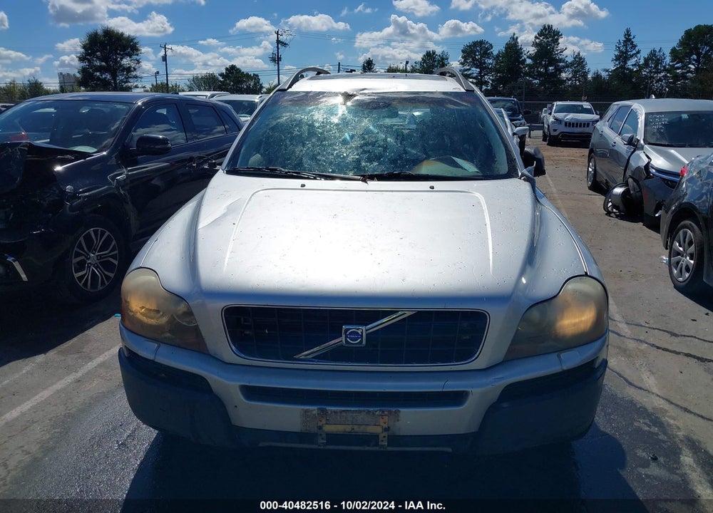 2003 VOLVO XC90 T6 VIN: YV1CZ91H531018336