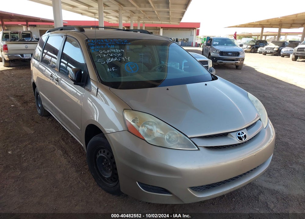 2006 TOYOTA SIENNA CE VIN: 5TDZA23C16S506674