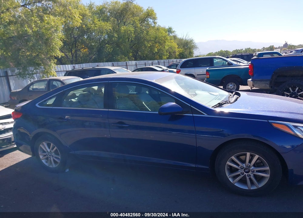 2016 HYUNDAI SONATA SE VIN: 5NPE24AF8GH415266