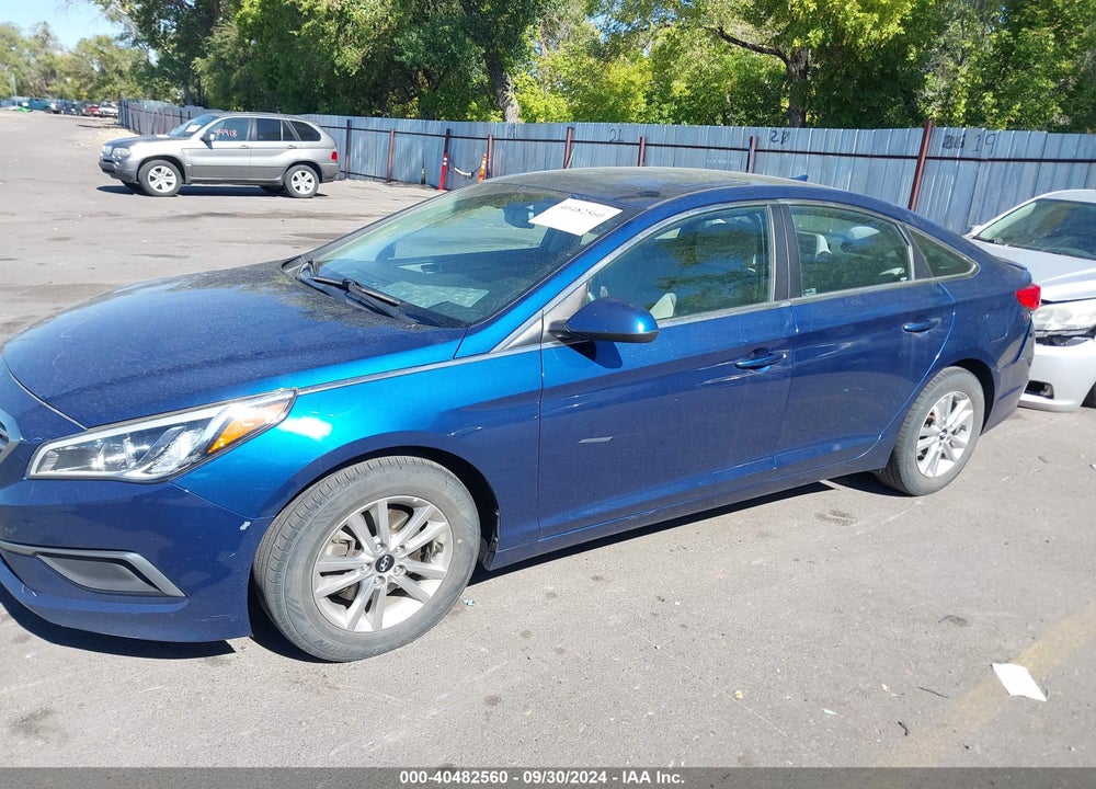 2016 HYUNDAI SONATA SE VIN: 5NPE24AF8GH415266