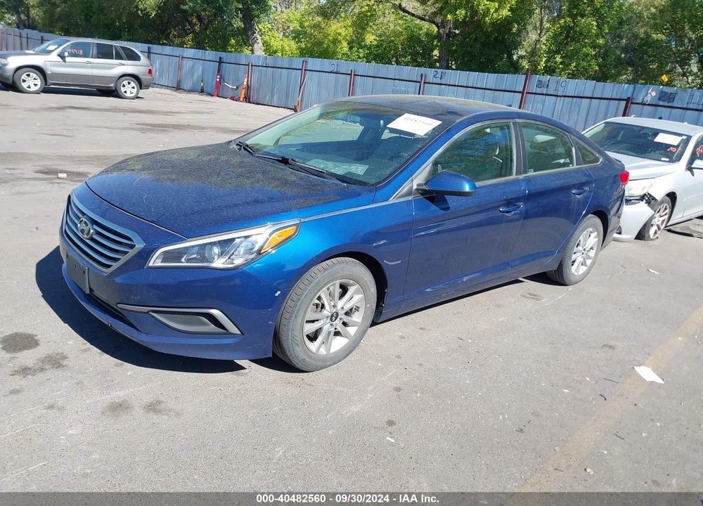 2016 HYUNDAI SONATA SE VIN: 5NPE24AF8GH415266