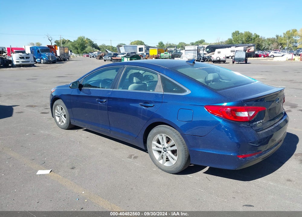 2016 HYUNDAI SONATA SE VIN: 5NPE24AF8GH415266