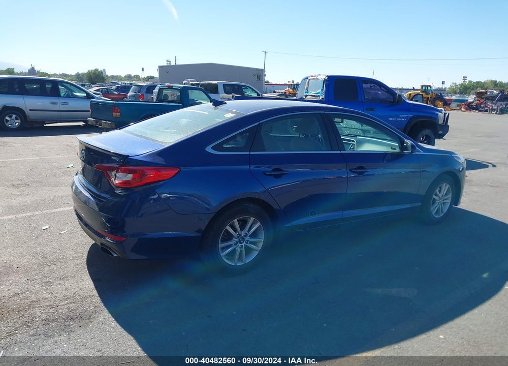2016 HYUNDAI SONATA SE VIN: 5NPE24AF8GH415266