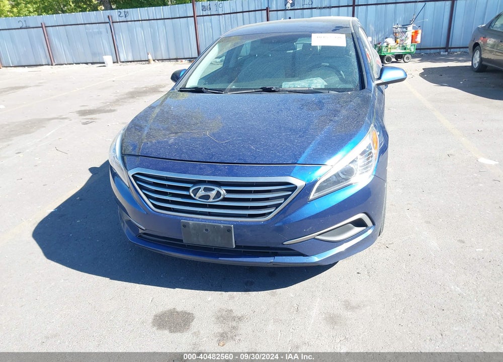2016 HYUNDAI SONATA SE VIN: 5NPE24AF8GH415266