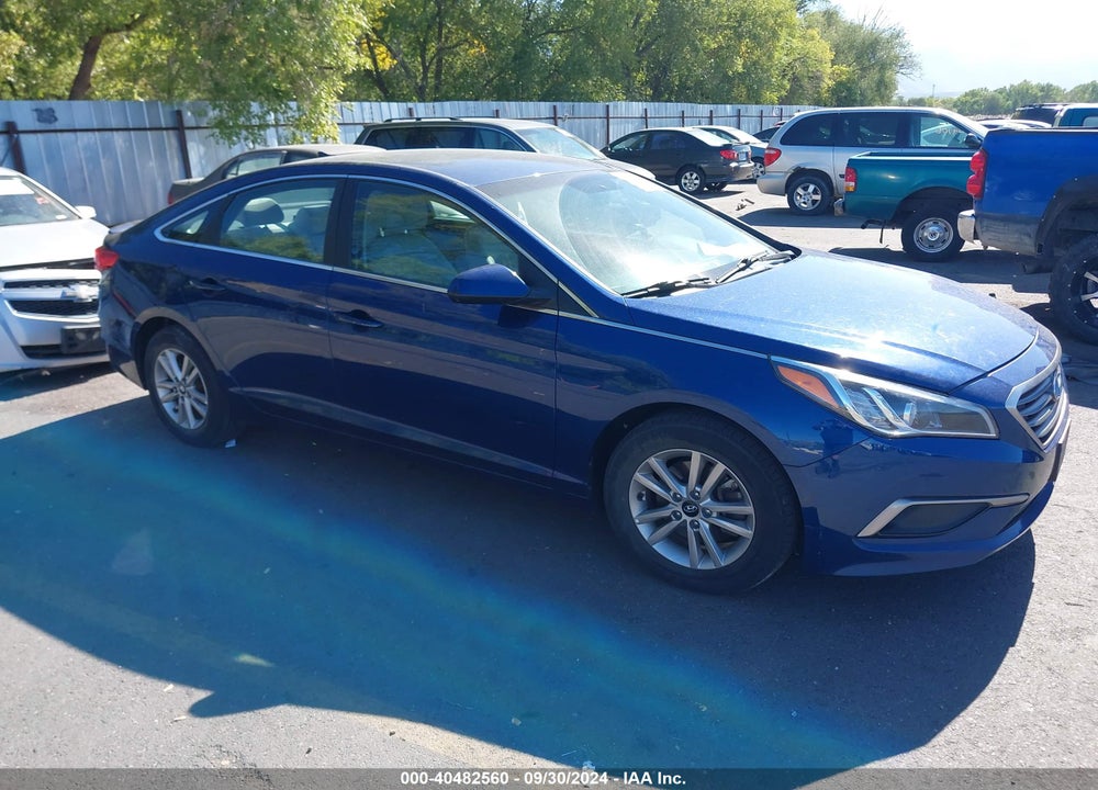 2016 HYUNDAI SONATA SE VIN: 5NPE24AF8GH415266