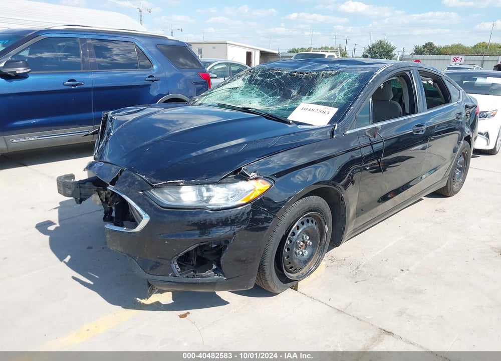 2019 FORD FUSION S VIN: 3FA6P0G72KR287116
