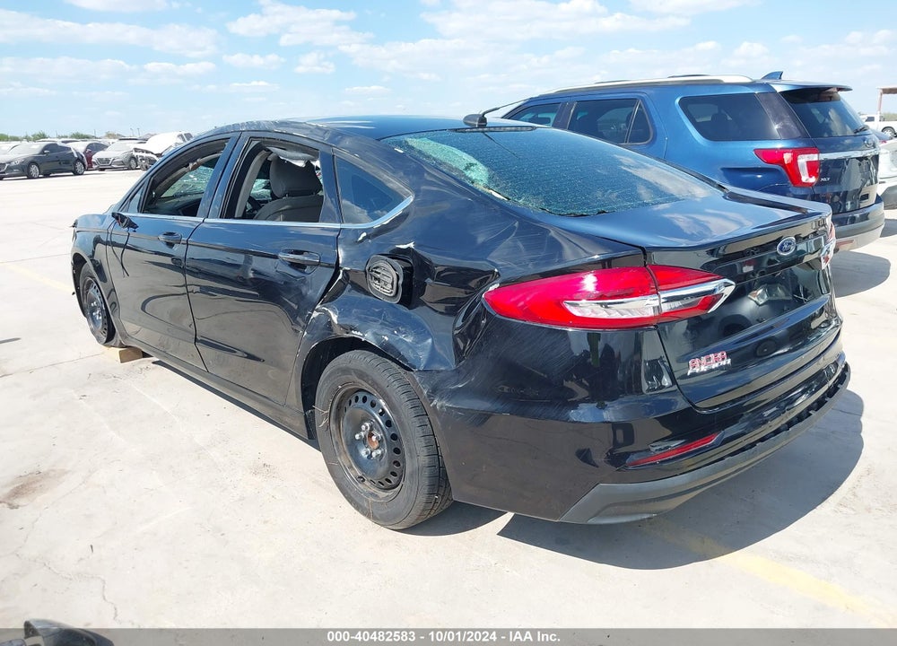 2019 FORD FUSION S VIN: 3FA6P0G72KR287116