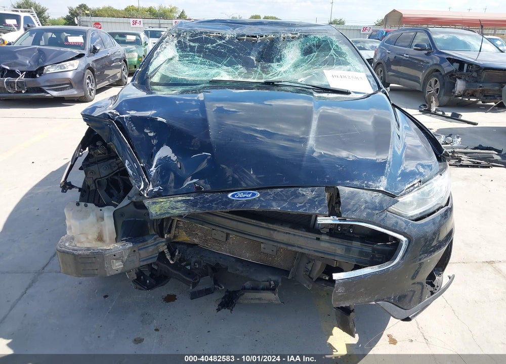 2019 FORD FUSION S VIN: 3FA6P0G72KR287116