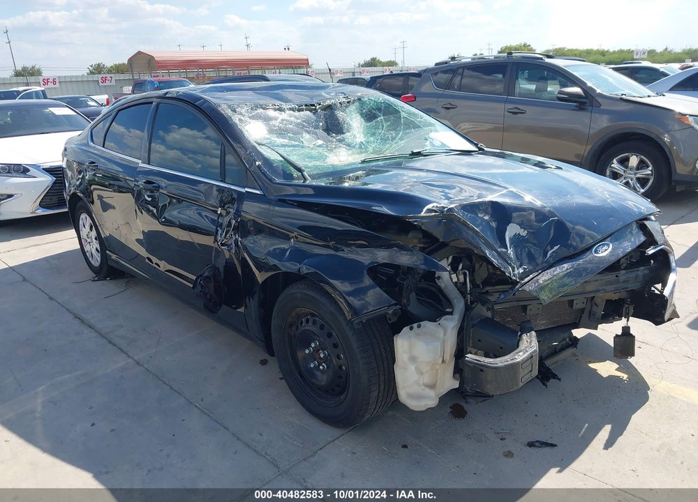 2019 FORD FUSION S VIN: 3FA6P0G72KR287116