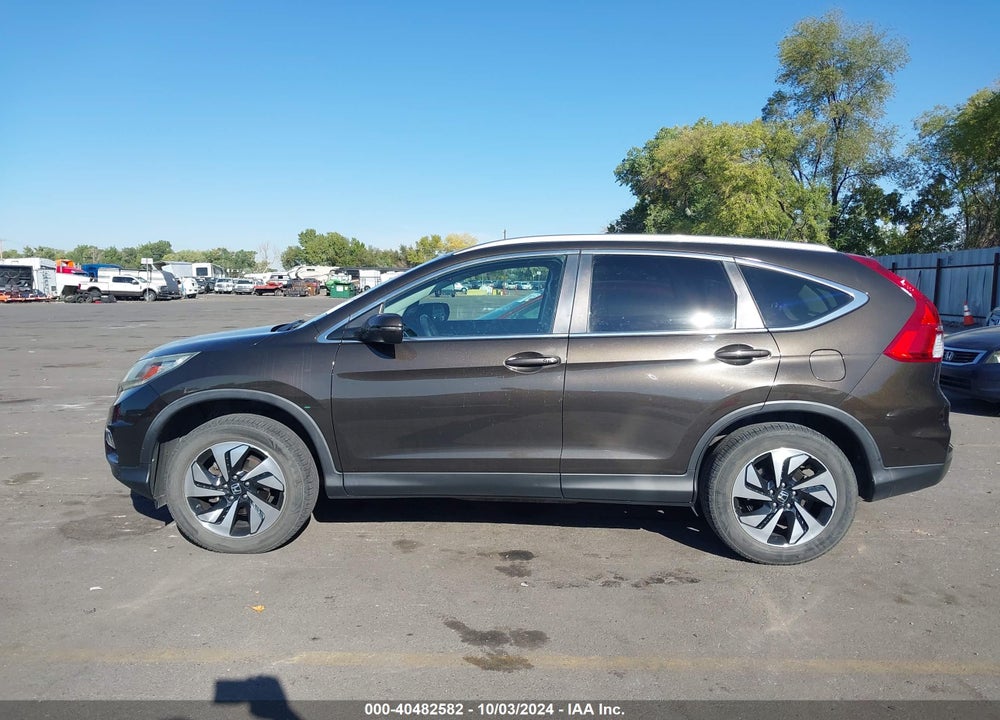 2015 HONDA CR-V TOURING VIN: 5J6RM4H92FL062992