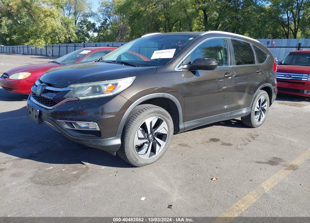 2015 HONDA CR-V TOURING VIN: 5J6RM4H92FL062992