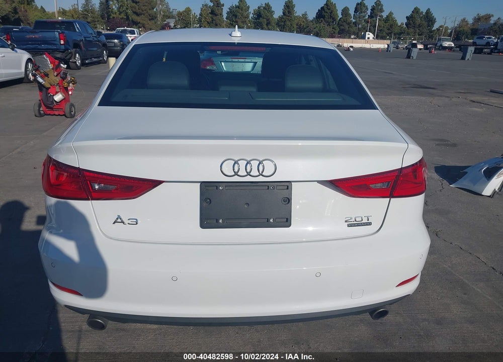 2016 AUDI A3 2.0T PREMIUM VIN: WAUB8GFF3G1070664