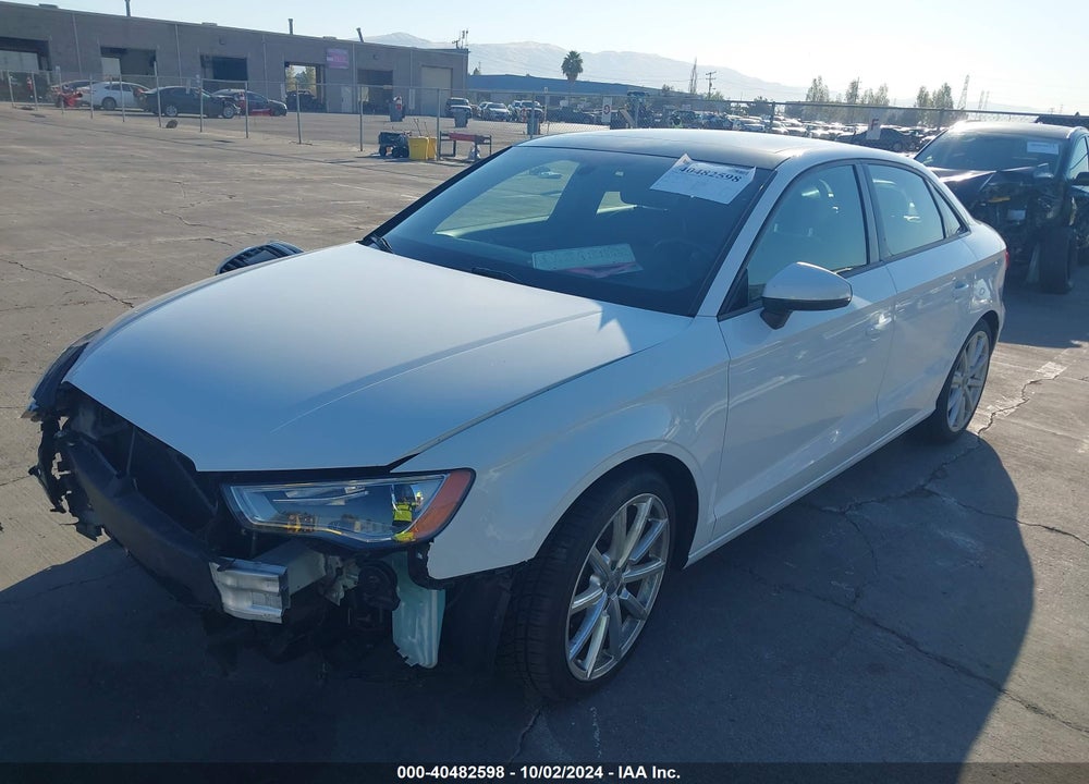 2016 AUDI A3 2.0T PREMIUM VIN: WAUB8GFF3G1070664