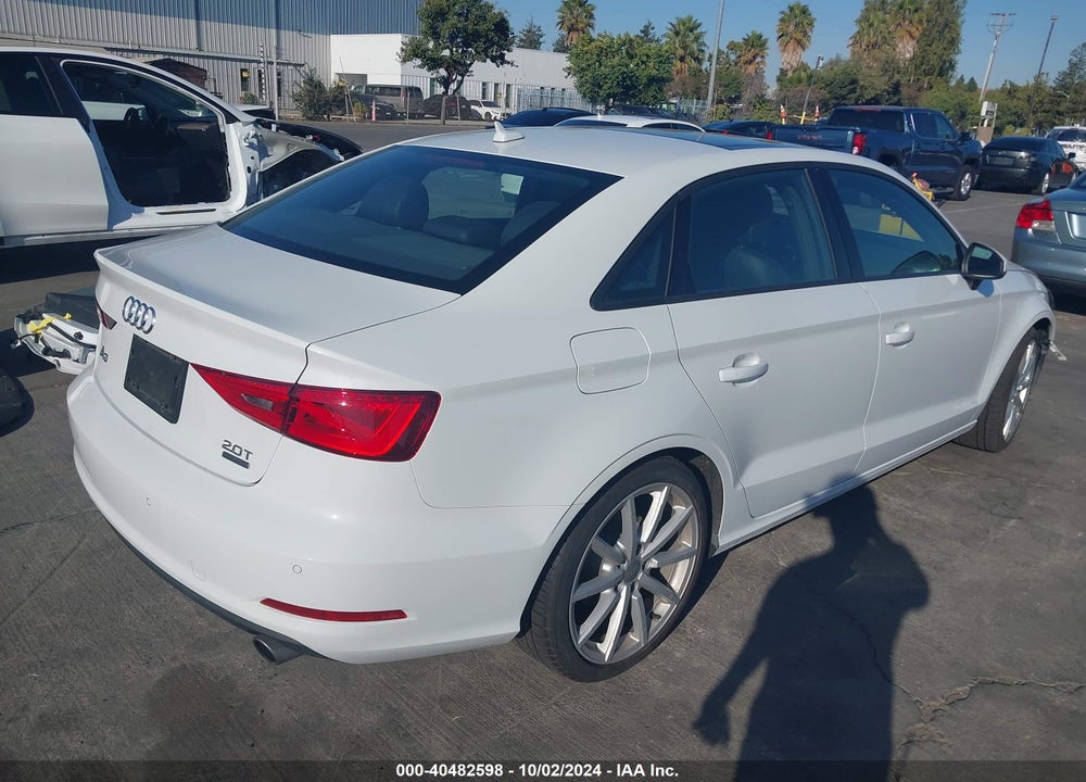 2016 AUDI A3 2.0T PREMIUM VIN: WAUB8GFF3G1070664