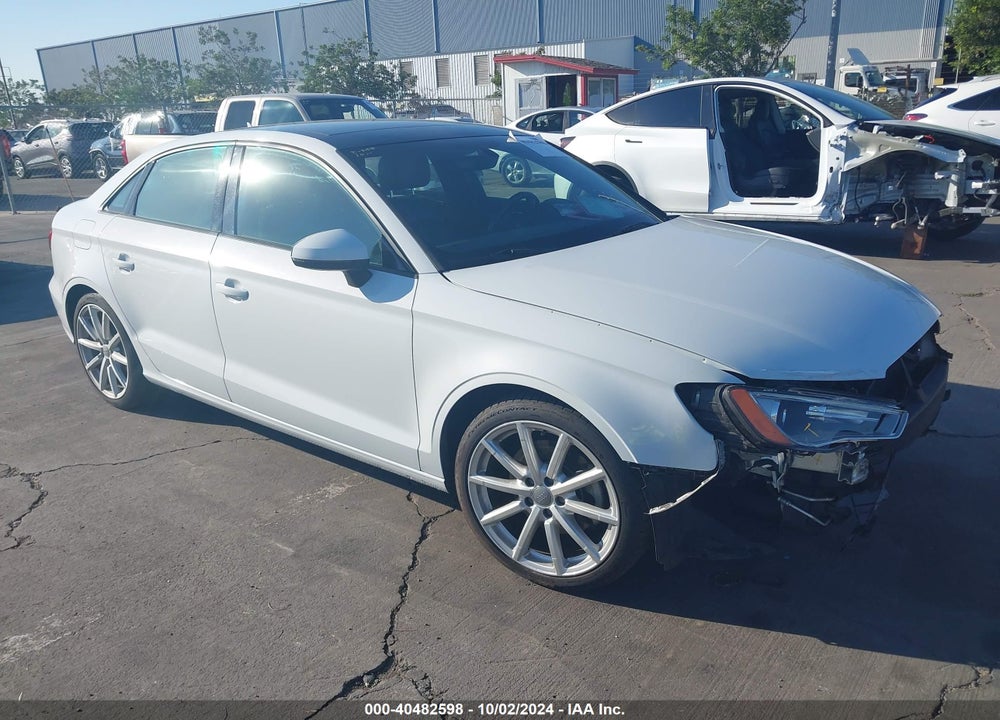 2016 AUDI A3 2.0T PREMIUM VIN: WAUB8GFF3G1070664
