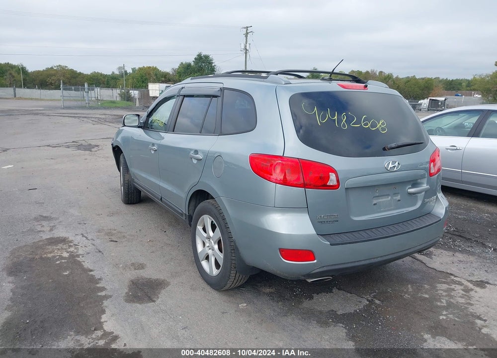 2009 HYUNDAI SANTA FE SE VIN: 5NMSH73E79H246140
