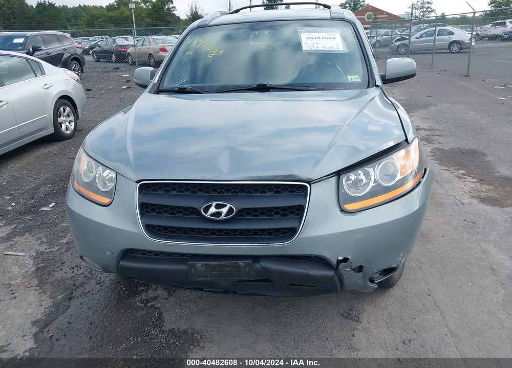 2009 HYUNDAI SANTA FE SE VIN: 5NMSH73E79H246140