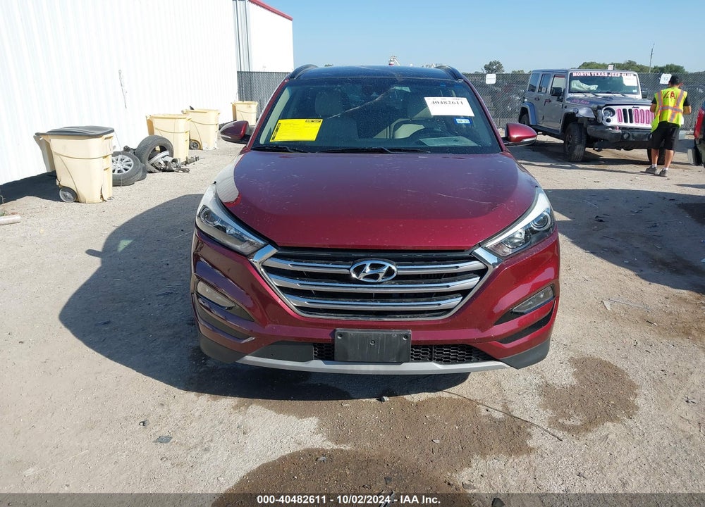 2017 HYUNDAI TUCSON LIMITED VIN: KM8J33A27HU375154