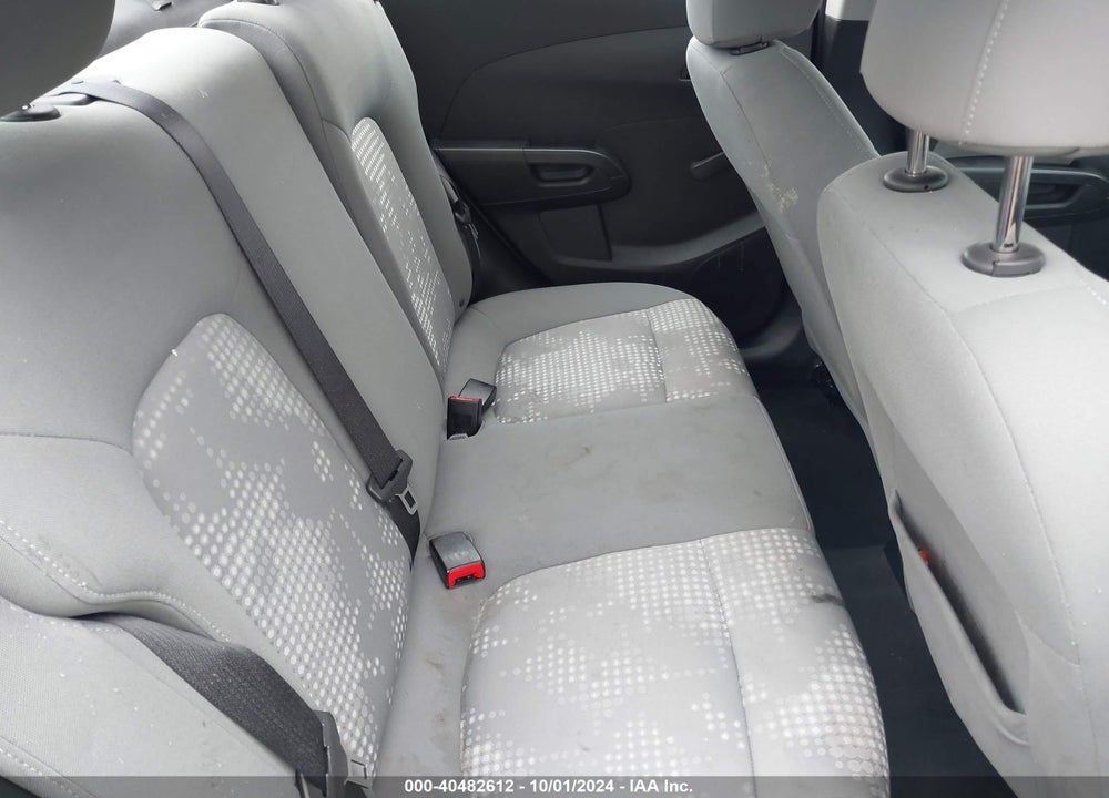 2017 CHEVROLET SONIC LS MANUAL VIN: 1G1JA5SH3H4137609
