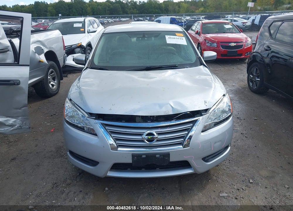2013 NISSAN SENTRA S VIN: 3N1AB7AP6DL721681