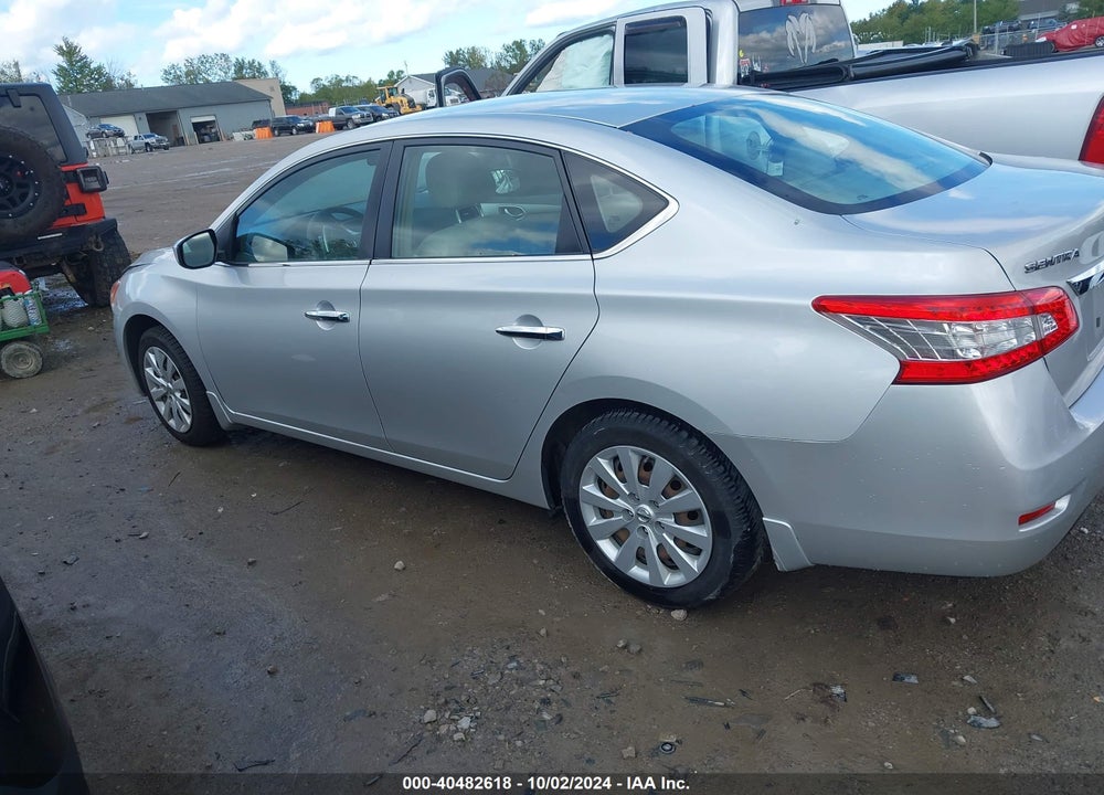 2013 NISSAN SENTRA S VIN: 3N1AB7AP6DL721681