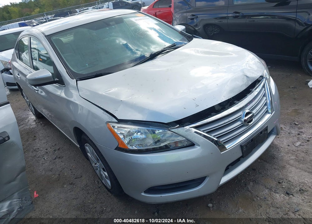 2013 NISSAN SENTRA S VIN: 3N1AB7AP6DL721681