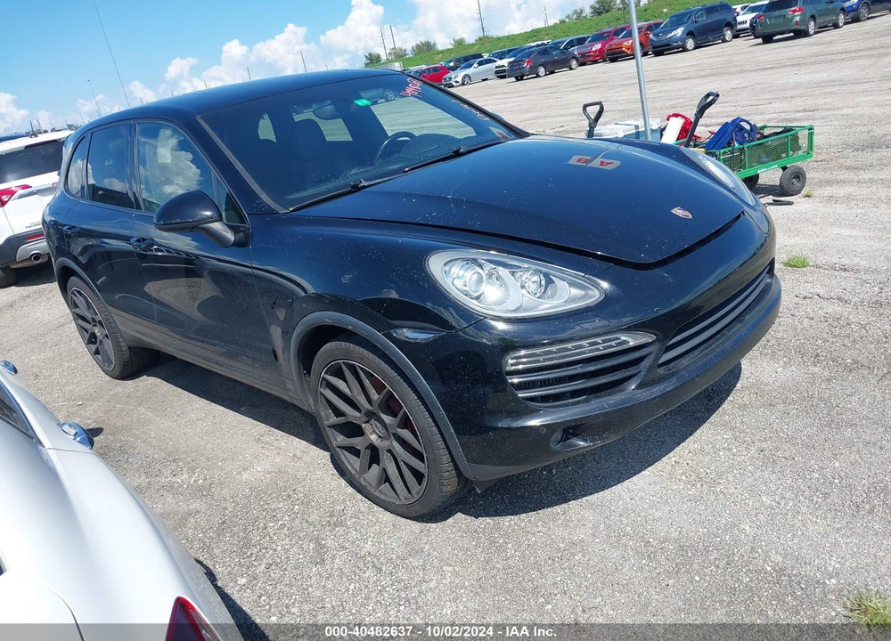 2013 PORSCHE CAYENNE DIESEL VIN: WP1AF2A26DLA23364