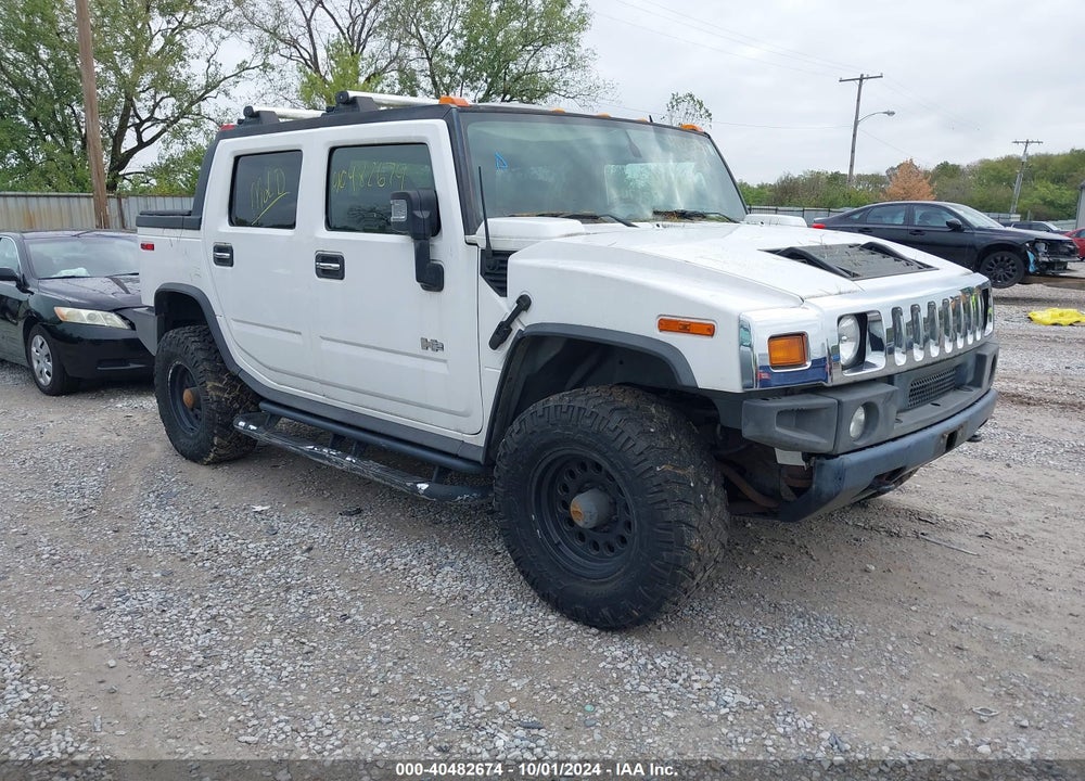 2006 HUMMER H2 SUT VIN: 5GRGN22U86H119712