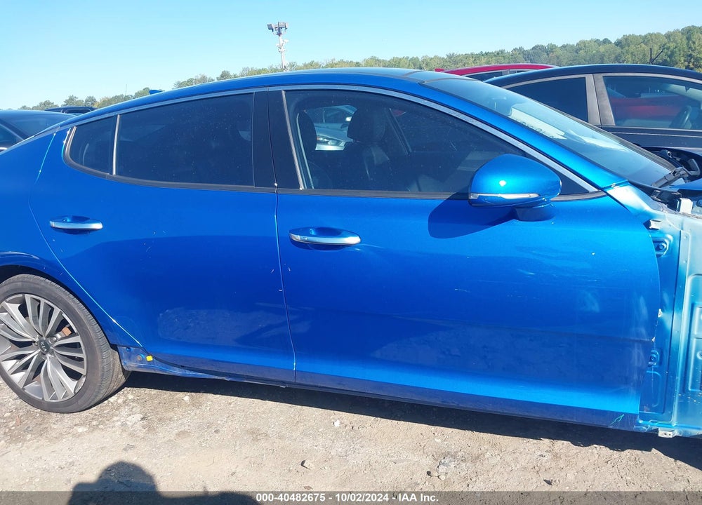 2019 KIA STINGER PREMIUM VIN: KNAE25LA7K6047427
