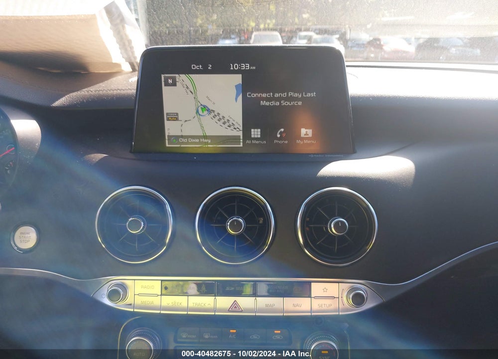 2019 KIA STINGER PREMIUM VIN: KNAE25LA7K6047427