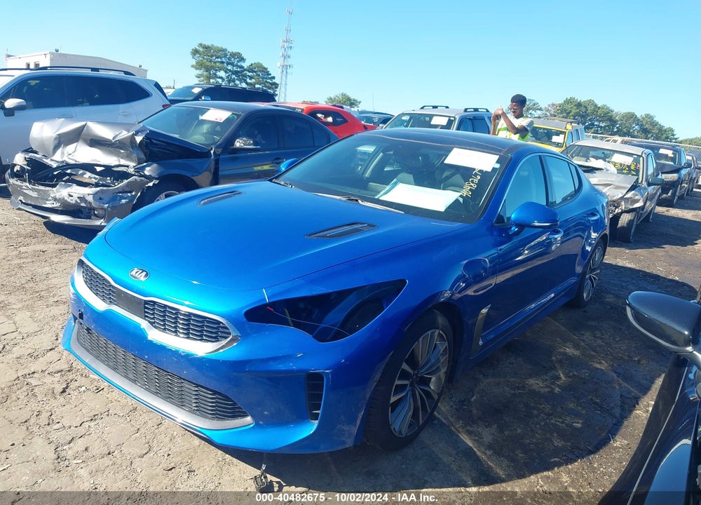 2019 KIA STINGER PREMIUM VIN: KNAE25LA7K6047427
