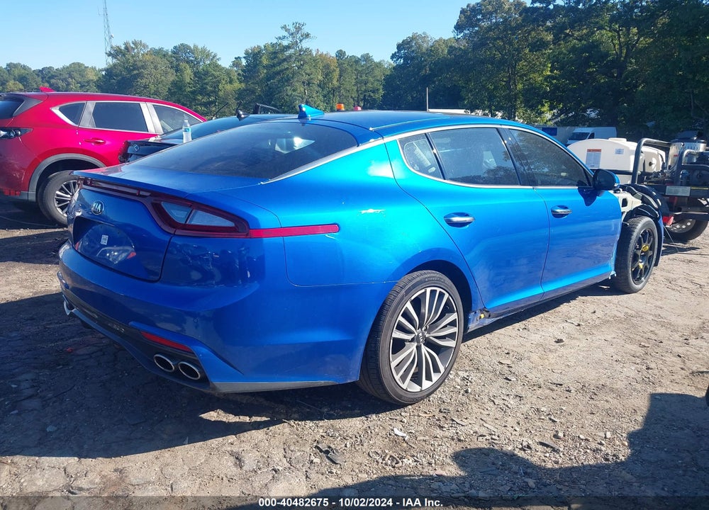 2019 KIA STINGER PREMIUM VIN: KNAE25LA7K6047427