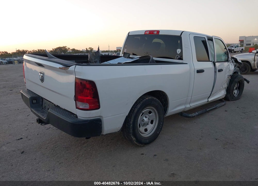 2017 RAM 1500 TRADESMAN 4X2 6'4 BOX VIN: 1C6RR6FG8HS671282
