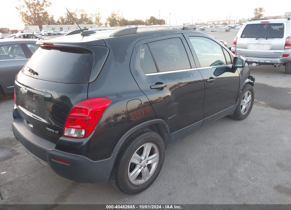 2016 CHEVROLET TRAX LT VIN: KL7CJLSB4GB634384