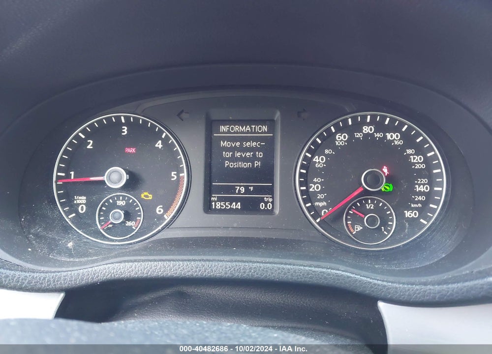 2013 VOLKSWAGEN PASSAT 2.0L TDI SE VIN: 1VWBN7A31DC036650