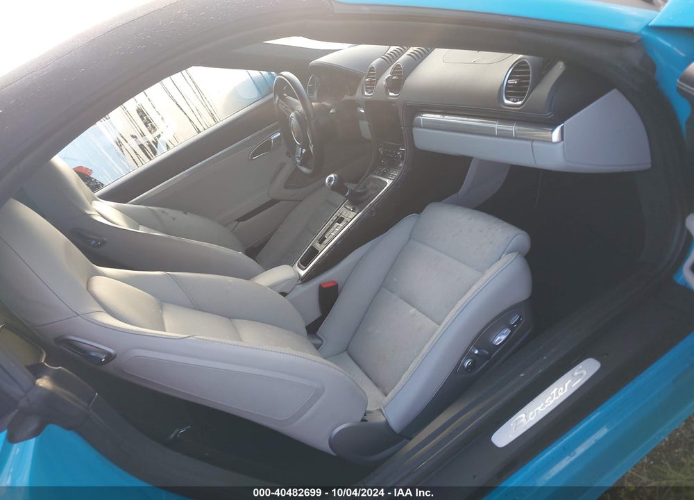 2019 PORSCHE 718 BOXSTER GTS/S VIN: WP0CB2A84KS228100