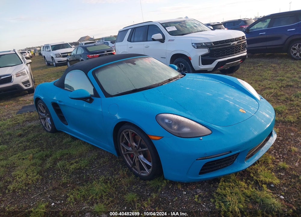 2019 PORSCHE 718 BOXSTER GTS/S VIN: WP0CB2A84KS228100