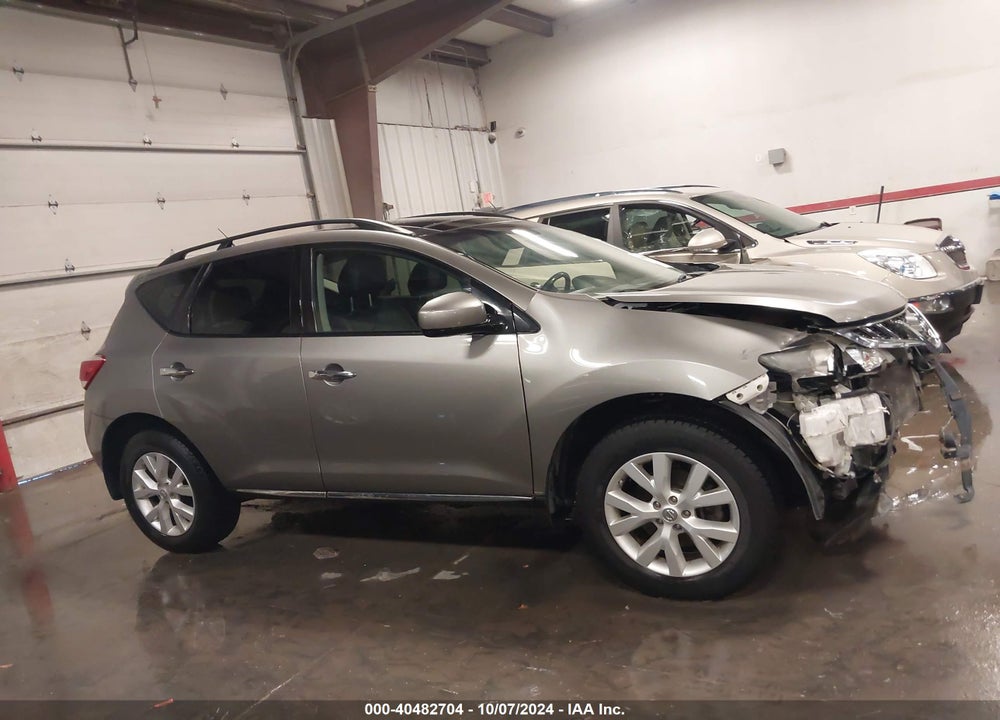 2011 NISSAN MURANO SL VIN: JN8AZ1MW0BW154825