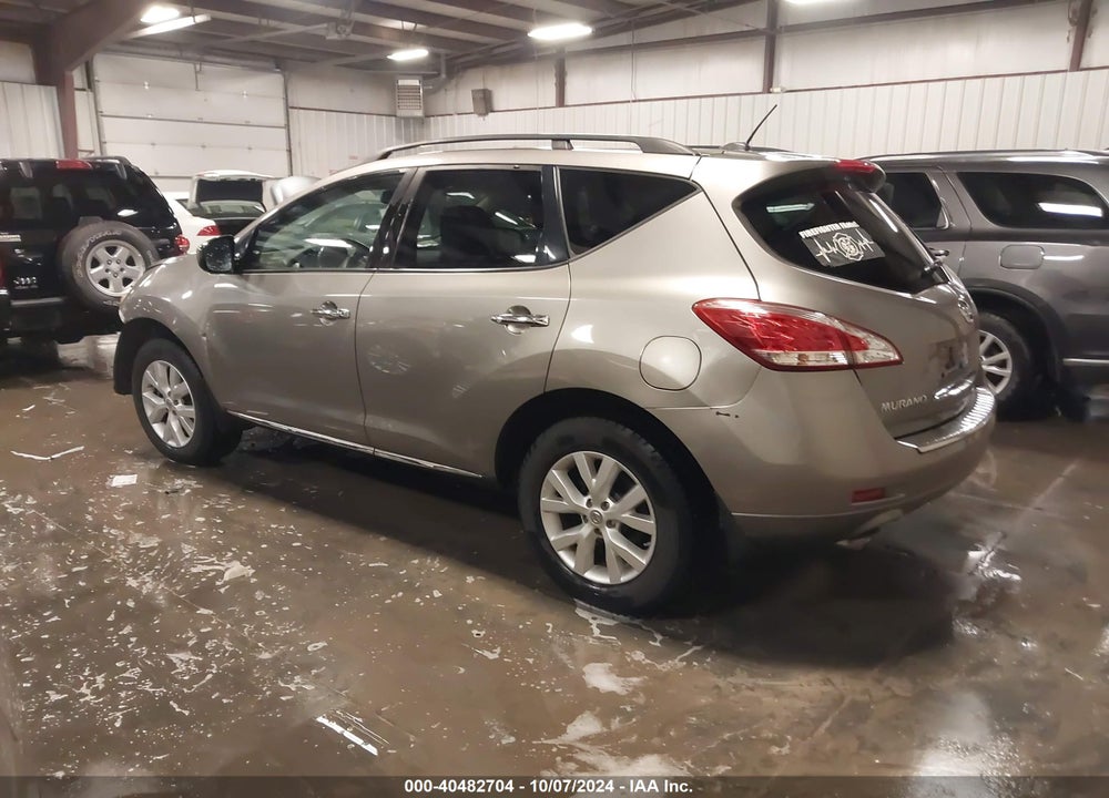 2011 NISSAN MURANO SL VIN: JN8AZ1MW0BW154825