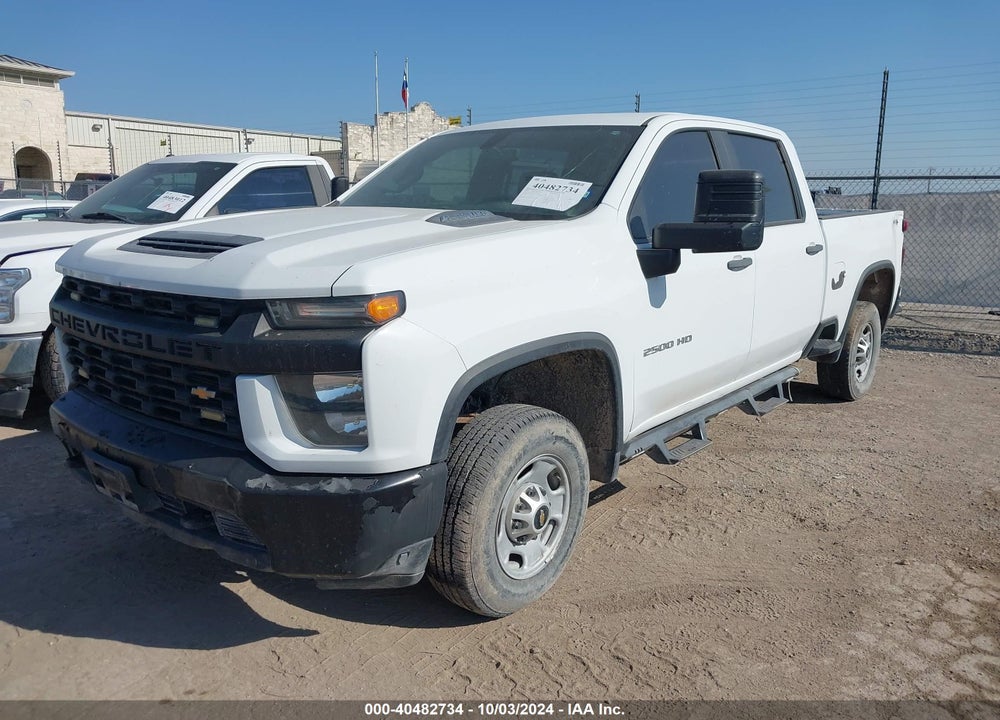 2020 CHEVROLET SILVERADO 2500HD 4WD STANDARD BED WT VIN: 1GC1YLEY1LF147670